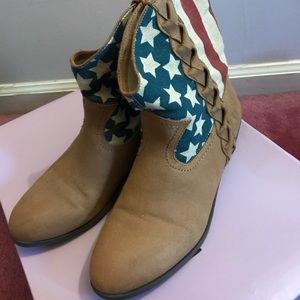 American flag cowboy boots